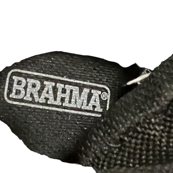 BRAHMA MEN'S STEEL TOE BLACK WORK BOOTS  Shock Absorbent Weight Dispersion. - Picture 6 of 13